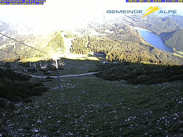 Hier klicken für weitere Webcams... Gemeindealpe Mitterbach – Steilhang – Mittelstation
