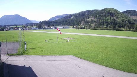 Blick vom Flugplatz Mariazell