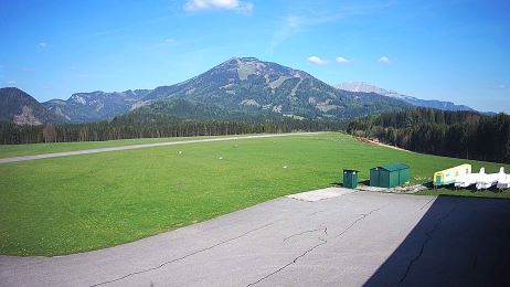 Blick vom Flugplatz nach NW