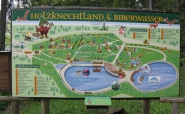 Informationstafel Holzknechtland