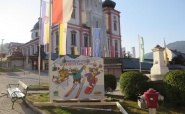 Fotoaufsteller am Hauptplatz