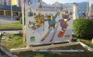 Fotoaufsteller am Hauptplatz