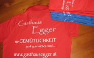 Bedruckte Polos - Gasthaus Egger