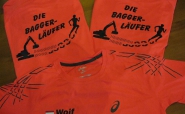 Einfallsreiches Logo: Die Bagger-Läufer