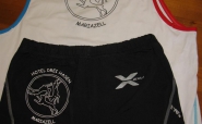 Laufshirt und Hose mit Logo bedruckt!