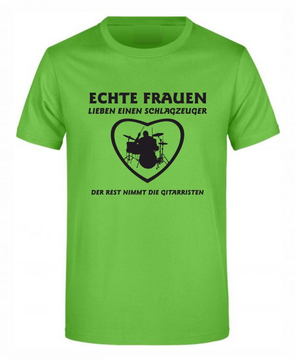 Spruch Shirt „Schlagzeuger“ (Erw.)