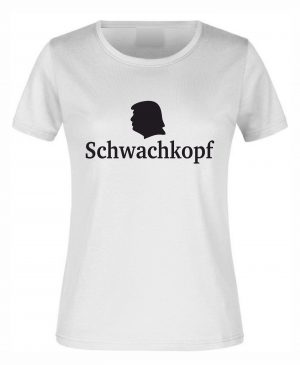 Spruch Shirt „Schwachkopf“ (Erw.)
