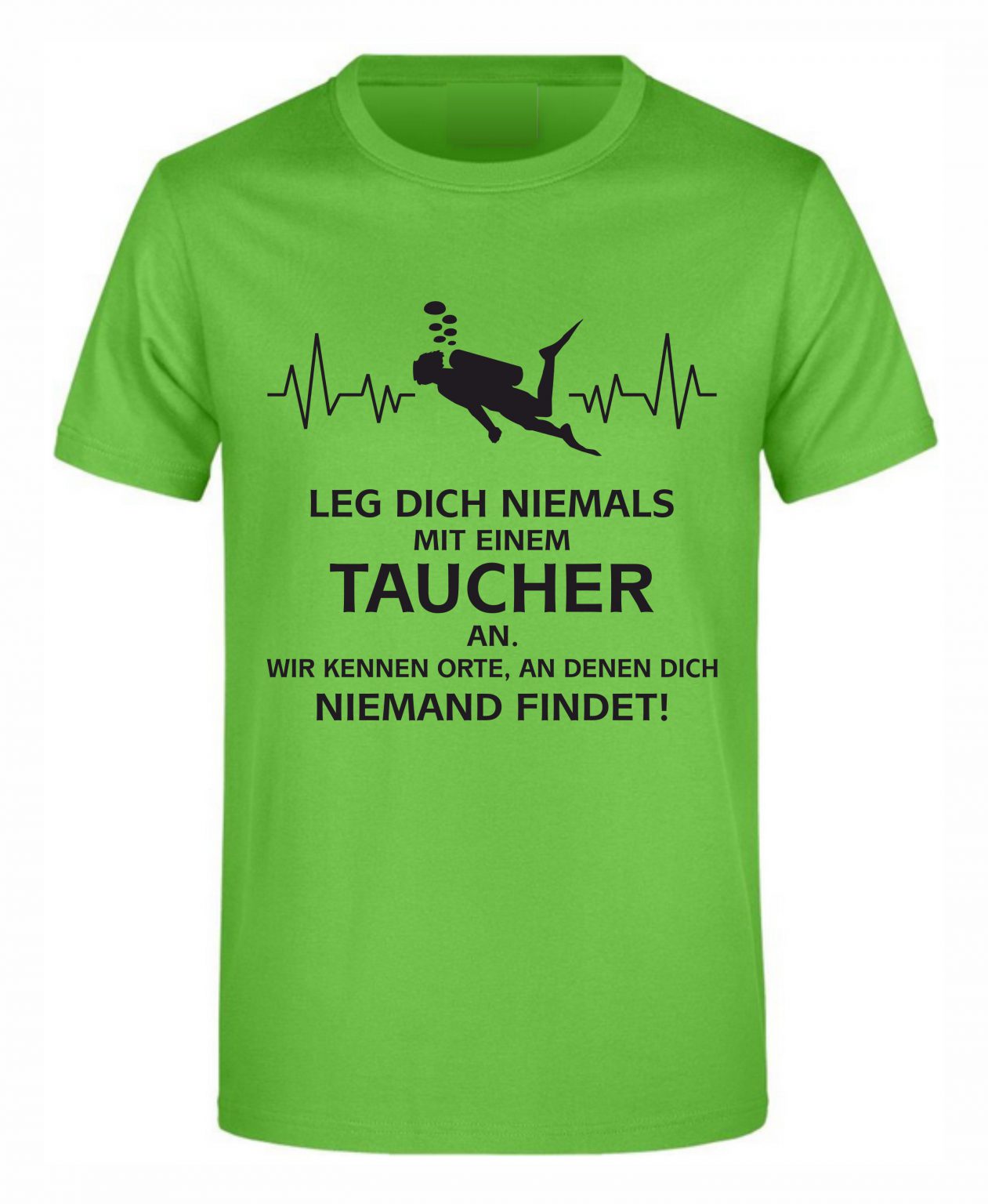 Spruch Shirt „Taucher“ (Kinder) Ihr