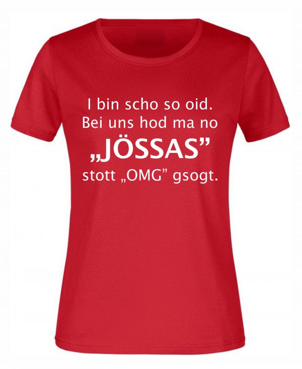 Spruch Shirt „Jössas“ (Erw.) – Bild 3